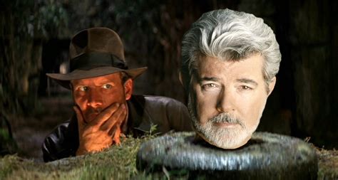was george lucas involved in indiana jones